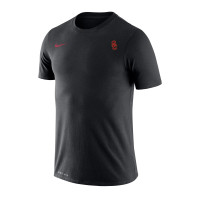 USC Trojans Men's Nike SC Interlock Black Dri-FIT Legend Small Logo T-Shirt